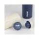 BOTELLA PORTALIQUIDOS MILAN ACERO INOXIDABLE TERMO COLOR AZUL MARINO 591 ML