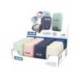 SACAPUNTAS MILAN COMPACT SERIE 1918 PLASTICO 2 USOS CON GOMA DE BORRAR EXPOSITOR DE 16 UNIDADES COLORES