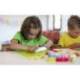 JUEGO JOVI RODILLO PARA PLASTILINA + 12 MOLDES FORMAS SURTIDAS