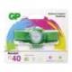 LINTERNA DE CABEZA GP INFANTIL LED 40 LUMENES 2 NIVELES INTENSIDAD COLOR VERDE