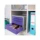 FICHERO CAJONES DE SOBREMESA ESSELTE COLOUR BREEZE PLASTICO 4 CAJONES COLOR LAVANDA