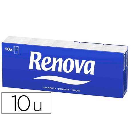 PAQUETE DE PAÑUELOS DE PAPEL RENOVA