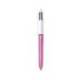 BOLIGRAFO BIC CUATRO COLORES SHINE ROSA PUNTA DE 1 MM