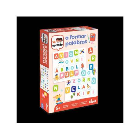 Juego didáctico a partir de 5 años Formar palabras Diset