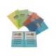 CARPETA DOSSIER OFFICE BOX POLIPROPILENO DIN A4 DOBLE CON TARJETERO AMARILLO
