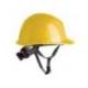 CASCO DE HDPE SAFETOP ER SERIES CON BARBOQUEJO Y ROSCA EN397 AMARILLO