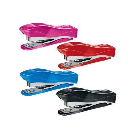 GRAPADORA PETRUS LILIPUT 200 WOW CAPACIDAD 12 HOJAS + CAJA GRAPAS 23/6 COLORES SURTIDOS