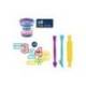PASTA MILAN PARA MODELAR SOFT DOUGH MUCHAS LETRAS CON HERRAMIENTAS MALETIN CON 8 BOTES COLORES SURTIDOS 59 G