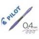 BOLIGRAFO PILOT G-2 VIOLETA TINTA GEL RETRACTIL SUJECION DE CAUCHO