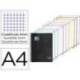 CUADERNO ESPIRAL OXFORD EUROPEANBOOK 10 TAPA EXTRADURA DIN A4 200 HOJAS CUADRO 5 MM COLOR NEGRO
