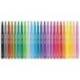 ROTULADOR MAPED COLOR PEPS LONG LIFE LAVABLE PUNTA MEDIA CAJA DE 24 UNIDADES COLORES SURTIDOS