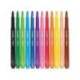 ROTULADOR MAPED COLOR PEPS LONG LIFE LAVABLE PUNTA MEDIA CAJA DE 12 UNIDADES COLORES SURTIDOS
