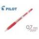 BOLIGRAFO PILOT POP LOL TINTA GEL RETRACTIL CLASSIC ROJO 0,7 MM