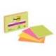 Bloc Quita y Pon Post-It ® Super Sticky 149X98 mm Colores Neon XXL