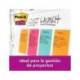 Bloc Quita y Pon Post-It ® Super Sticky 149X98 mm Colores Neon XXL