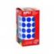 Gomets Apli circulares color azul 15mm