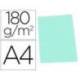 Subcarpeta de cartulina Gio Din A4 verde pastel 180 g/m2