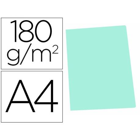 Subcarpeta de cartulina Gio Din A4 verde pastel 180 g/m2