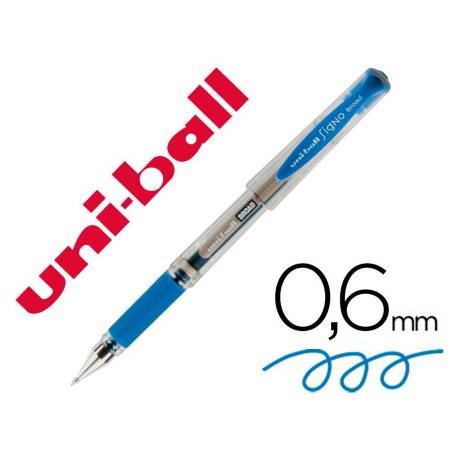 Boligrafo Uni-ball 153 Signo Broad color azul 0,6 mm