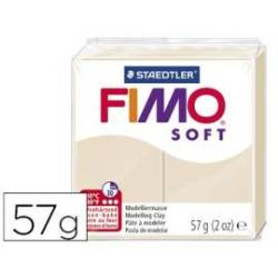 Pasta para modelar Staedtler Fimo soft Color Tierra-Sahara 56 gr