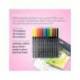 Rotulador Lyra Duo Aqua Brush Art Pen doble punta fina y pincel Caja 24 unidades
