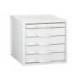 Modulo 5 cajones sobremesa marca Archivo 2000 gris