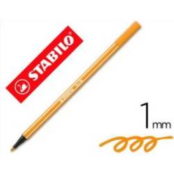 Rotulador Stabilo pen 68/54 Color Naranja 1 mm
