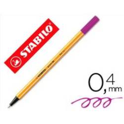 Rotulador Stabilo point 88/58 Lila