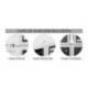 Fichero cajones de sobremesa 8211c 356x316x362 mm 11 cajones color gris