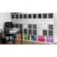 Fichero cajones de sobremesa 8211c 356x316x362 mm 11 cajones color gris