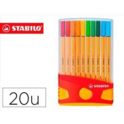Rotuladores Stabilo point 88 Color Parade Estuche de 20 unidades