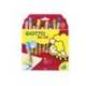 Lapices de colores Giotto redondos bebe caja 12 lapices grueso 104 mm