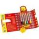 Lapices de colores Giotto redondos bebe caja 6 lapices 104 mm