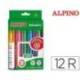 Rotulador Alpino Standard Punta Fina Lavable Caja 12 rotuladores