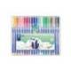 Rotulador Staedler Triplus punta fina triangular surtido pack 20