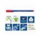 Rotulador Staedler Triplus punta fina triangular surtido pack 10