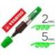 Rotulador Stabilo boss luminator tinta liquida verde