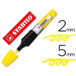 Rotulador Stabilo Boss Luminator tinta liquida color amarillo