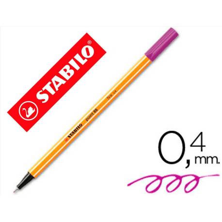 Rotulador Stabilo point 88/55 Violeta