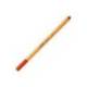 Rotulador Stabilo point 88/40 Rojo