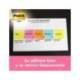 Bloc quita y pon Post-it ® colores surtidos