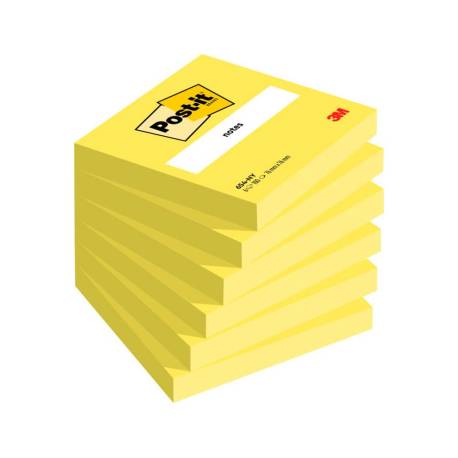 Bloc quita y pon Post-it ® amarillo neon 76 x 76 mm