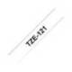 Cinta Brother TZE-121 9mm (ancho) x 8m (largo) laminada transparente/negro