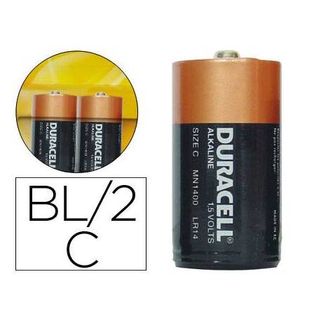 Pila alcalina Duracell C