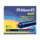 Tinta para plumas pelikan negra caja 6 cartuchos