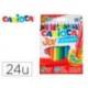 Rotulador Carioca Joy 24 ¡finos lavables caja 24 rotuladores!