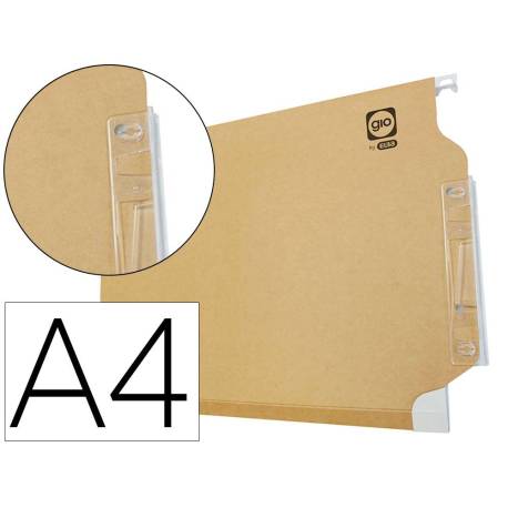 Carpeta colgante marca Gio con visor lateral