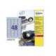 Etiquetas Adhesivas Avery 45.7x21.2mm Poliester Color Plata. Caja de 20 hojas.