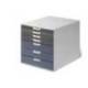 Fichero cajones Durable plastico aplilables 7 cajones color gris