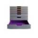 Fichero cajones Durable plastico aplilables 7 cajones color gris